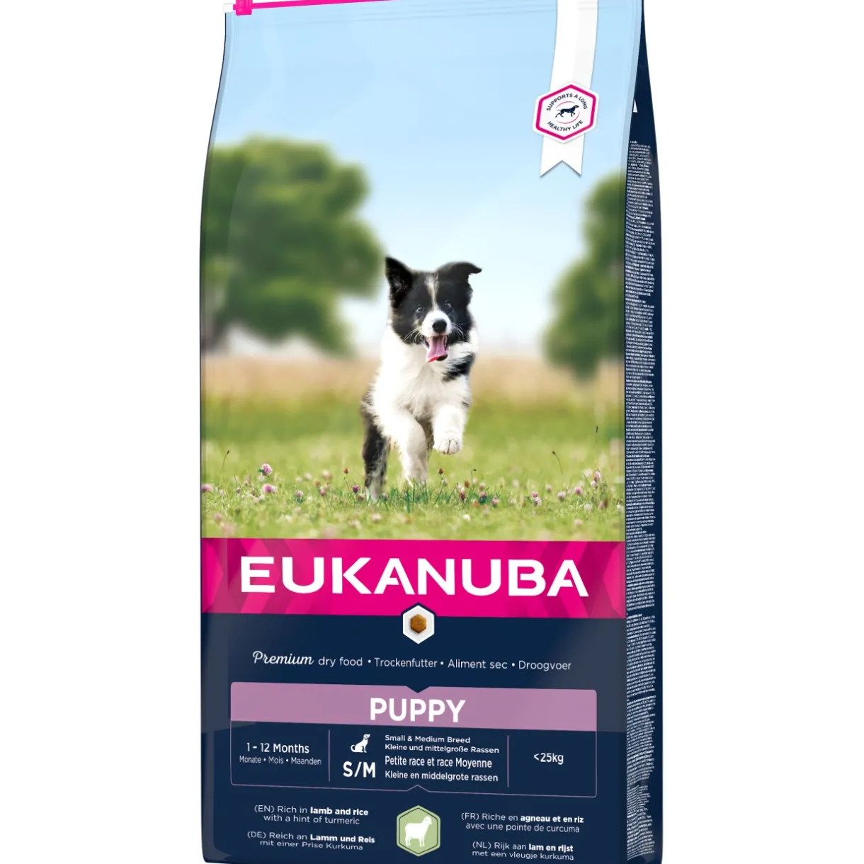 EUKANUBA Croquettes|Nourriture^Puppy Small & Medium Breed Agneau & riz 12 kg