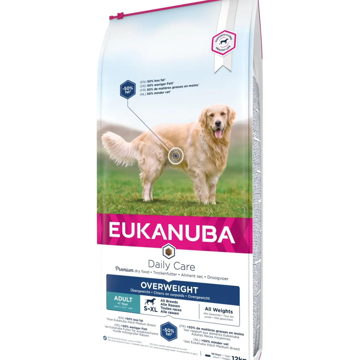 EUKANUBA Croquettes^Surpoids Daily Care, castré 12 kg