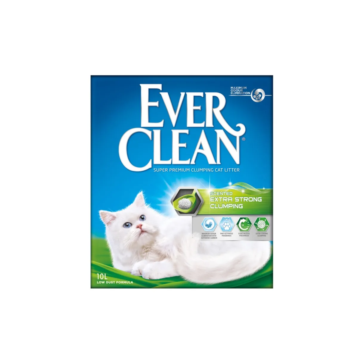Litière Pour Chat^Ever Clean Litière pour chat Extra Strong Clumping au parfum 10 l