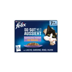 Felix Nourriture Humide^Aussi bon que beau Senior 12 x 85 g