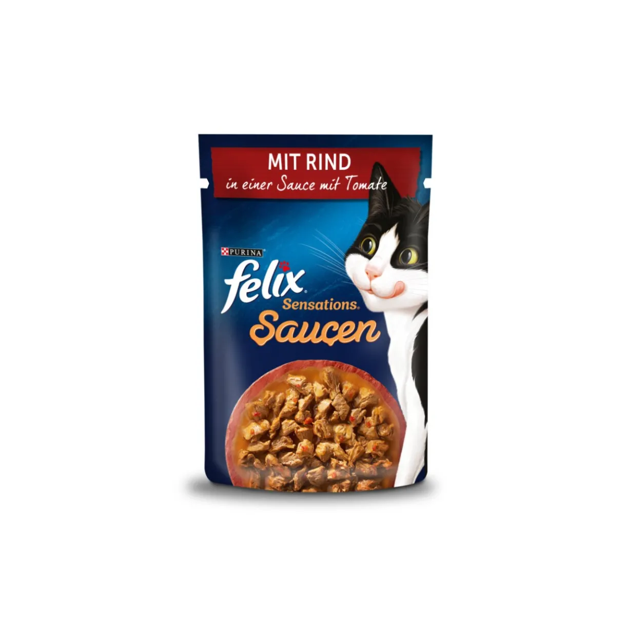 Felix Nourriture Humide^Sensations Saucen Bœuf, tomate 26x85 g