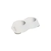 FIT+FUN Gamelles À Nourriture|Gamelles À Nourriture^Double gamelle 2 x 200 ml blanc