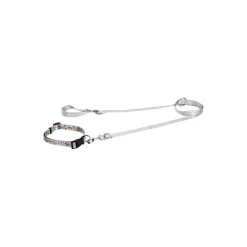 FIT+FUN Colliers|Laisses^Kit collier + laisse gris clair S
