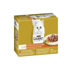 GOURMET Nourriture Humide^Gold Tendres bouchées 4 x 85 g