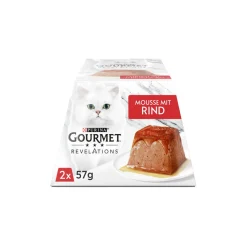 GOURMET Nourriture Humide^Revelations 12x2x57g Mousse au bœuf
