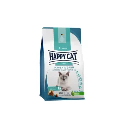 HAPPY CAT Croquettes Pour Chat^Croquettes pour chats adultes Care, estomac et intestins 300 g