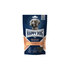 HAPPY DOG Friandises^Soin Heureux pour Chien Snack Peau & Pelage 100 g