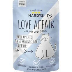 HARDYS Nourriture Humide^Nourriture humide Love Affair pour chat Poulet et oie 12x100 g
