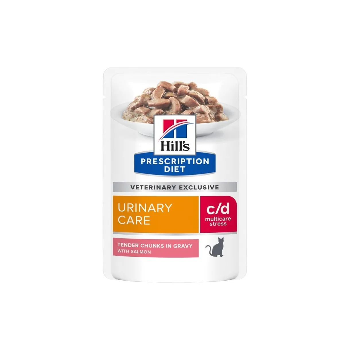 Hill's Problèmes Urinaires|Nourriture Problèmes Urinaires^Prescription Diet c/d Urinary Stress Saumon 12x85 g