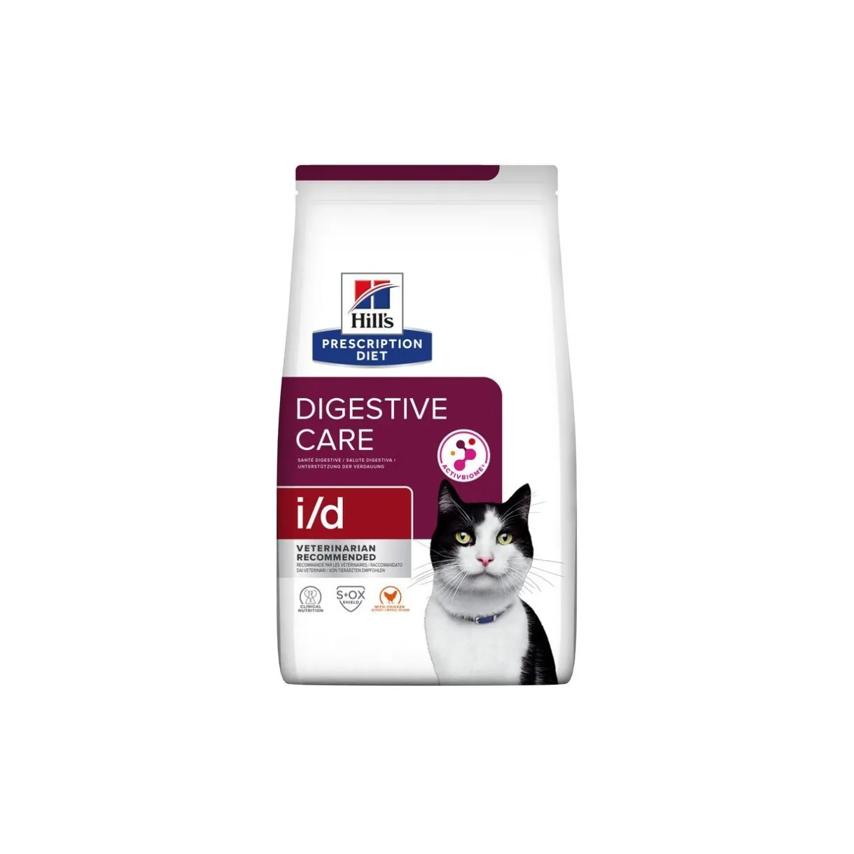 Hill's Alimentation Diététique|Nourriture Diététique Chat^Prescription Diet Digestive Care i/d au poulet 1,5 kg