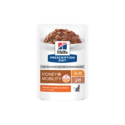 Hill's Régime Rénal|Alimentation Diététique^Prescription Diet Feline k/d au poulet 12x85 g