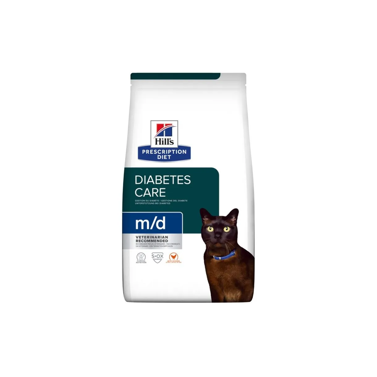Hill's Croquettes Pour Chat^Prescription Diet m/d 1,5 kg