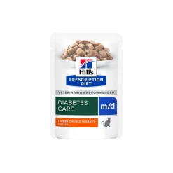 Hill's Nourriture Humide^Prescription Diet m/d au poulet 12x85g