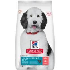 Hill's Croquettes^Science Plan Hypoallergenic Adult Large Breed au saumon 14 kg