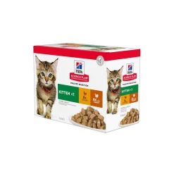Hill's Nourriture Humide|Nourriture^Science Plan Kitten Multipack Dinde et poulet 12x85 g