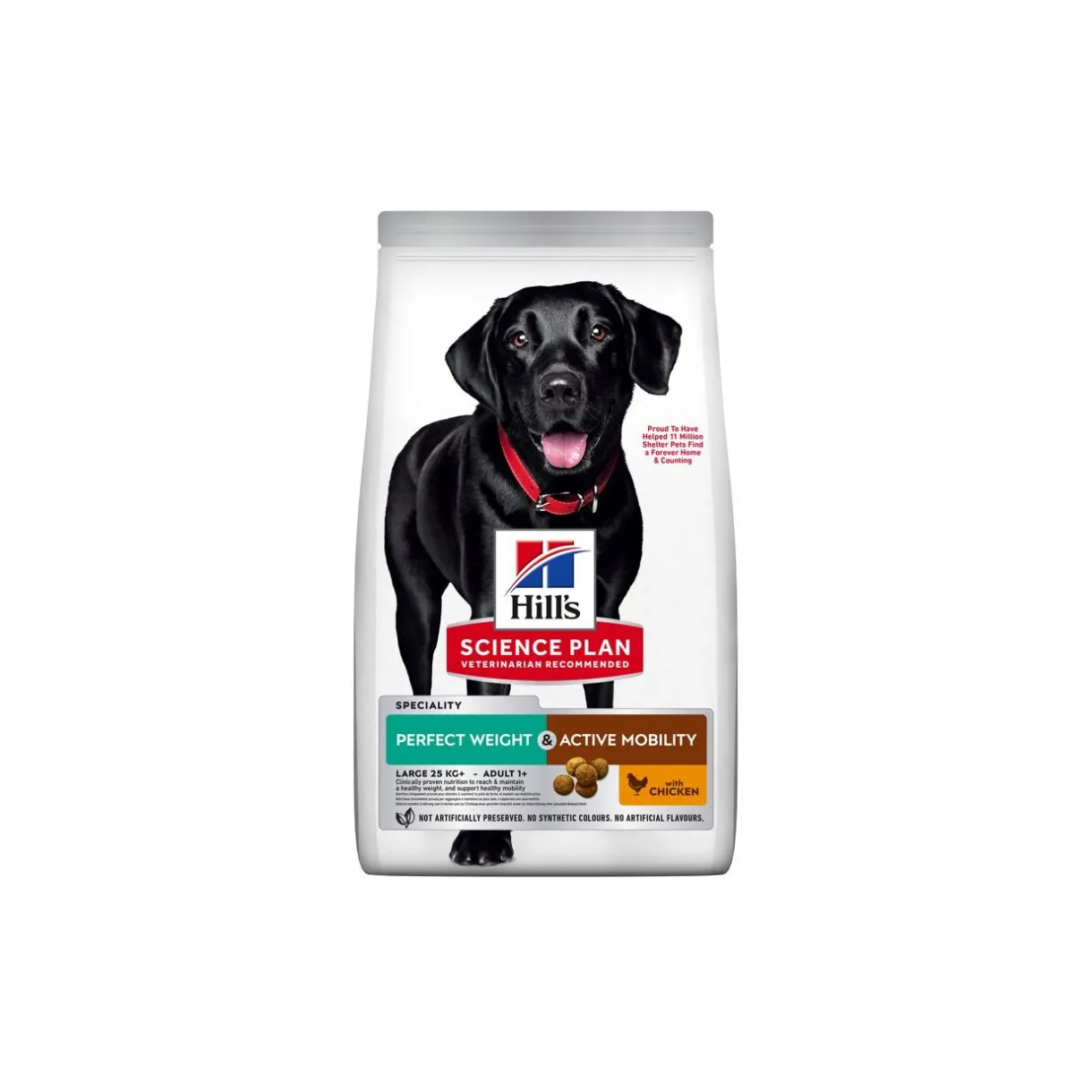 Hill's Croquettes^Science Plan Perfect Weight + Active Mobility Adult Large Breed au poulet 12kg 12 kg