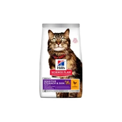 Hill's Croquettes Pour Chat^Science Plan Sensitive Stomach & Skin Adult 1,5 kg