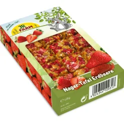 JR Farm Friandises^Barre pour rongeurs Naglage fraise 125 g