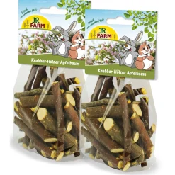 JR Farm Friandises^Encas en bois de pommier 2 x 100 g