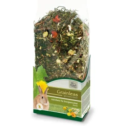 JR Farm Lapins Nains|Nourriture Principale^Grainless Herbs Lapins nains 3x400 g