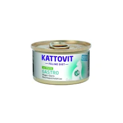 KATTOVIT Alimentation Diététique|Nourriture Diététique Chat^Feline Diet Gastro Dinde 12x85 g
