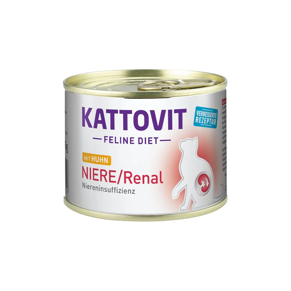 KATTOVIT Régime Rénal|Nourriture Humide^Feline Diet Reins/Renal Poulet 12x185 g