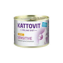 KATTOVIT Hypoallergénique|Alimentation Diététique^Feline Diet Sensitive Poulet 12x185 g