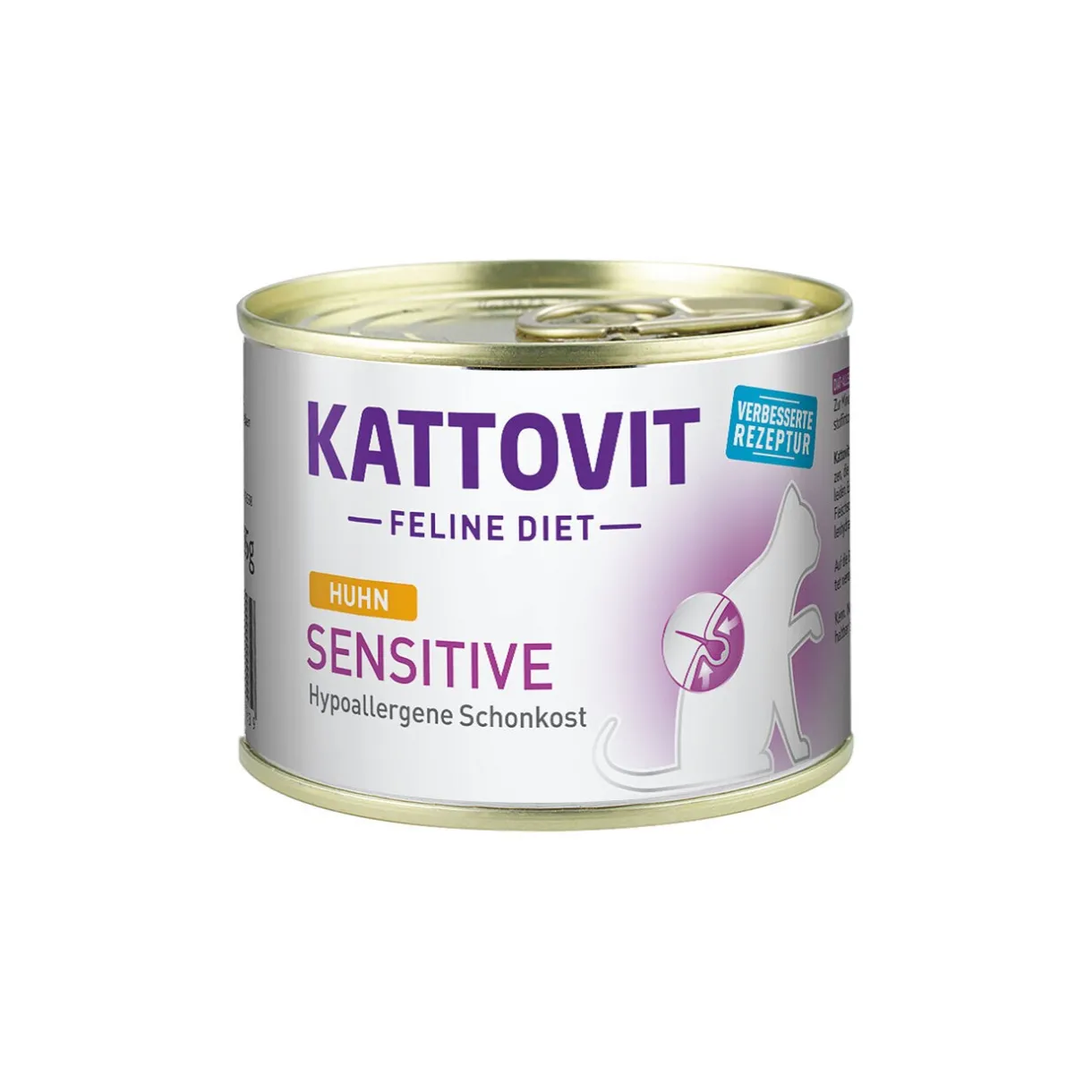 KATTOVIT Hypoallergénique|Alimentation Diététique^Feline Diet Sensitive Poulet 12x185 g