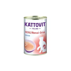 KATTOVIT Régime Rénal|Lait Pour Chat^Reins/Renal-Drinkau poulet 12x135ml Canard
