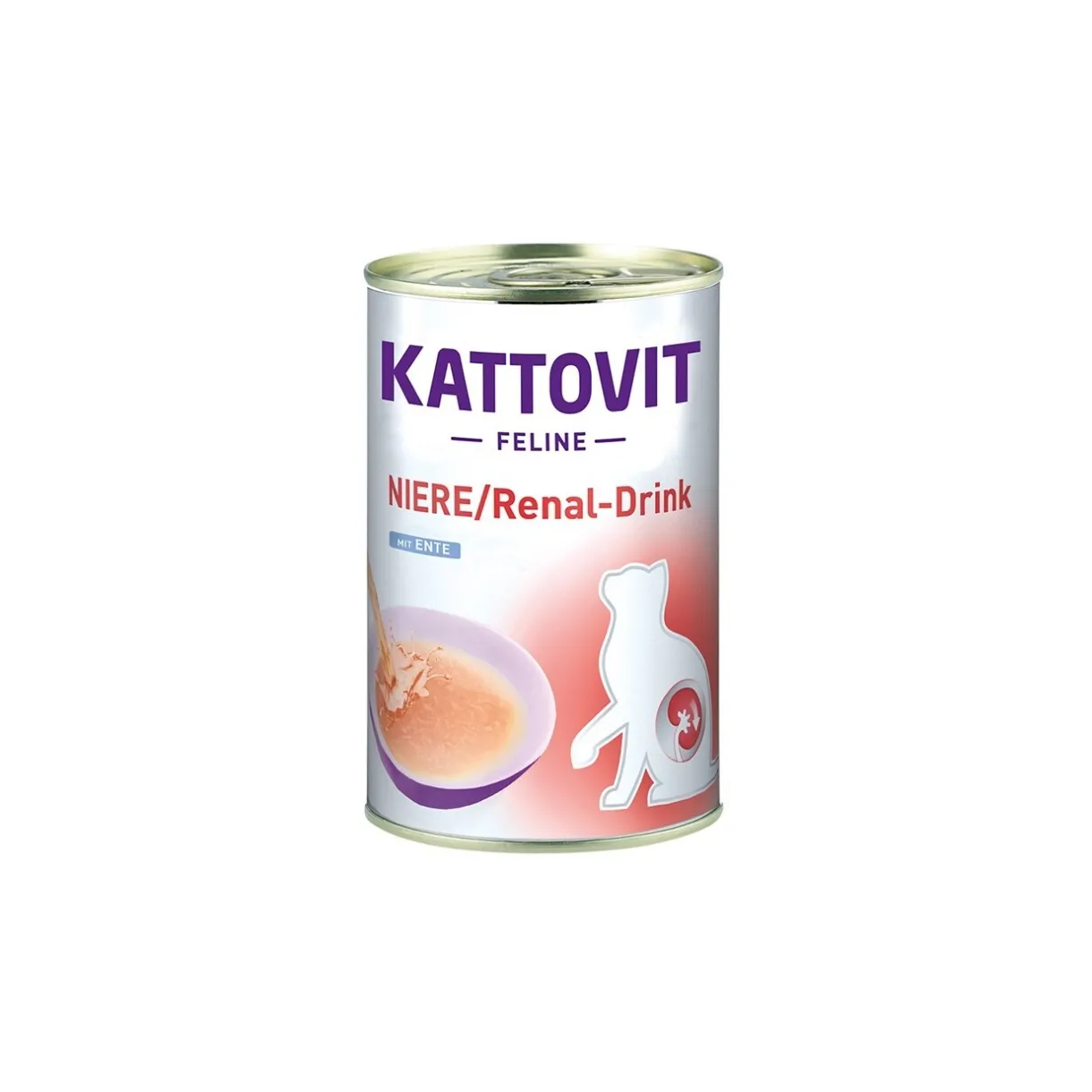 KATTOVIT Régime Rénal|Lait Pour Chat^Reins/Renal-Drinkau poulet 12x135ml Canard