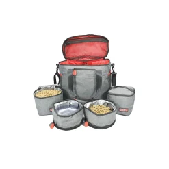 KONG Stockage Des Aliments|Gamelles De Voyage^Sac de voyage Utensilien 5 pièces