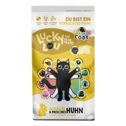 Lucky Lou Croquettes Pour Chat^Food Code Adult Poulet & volaille 340 g