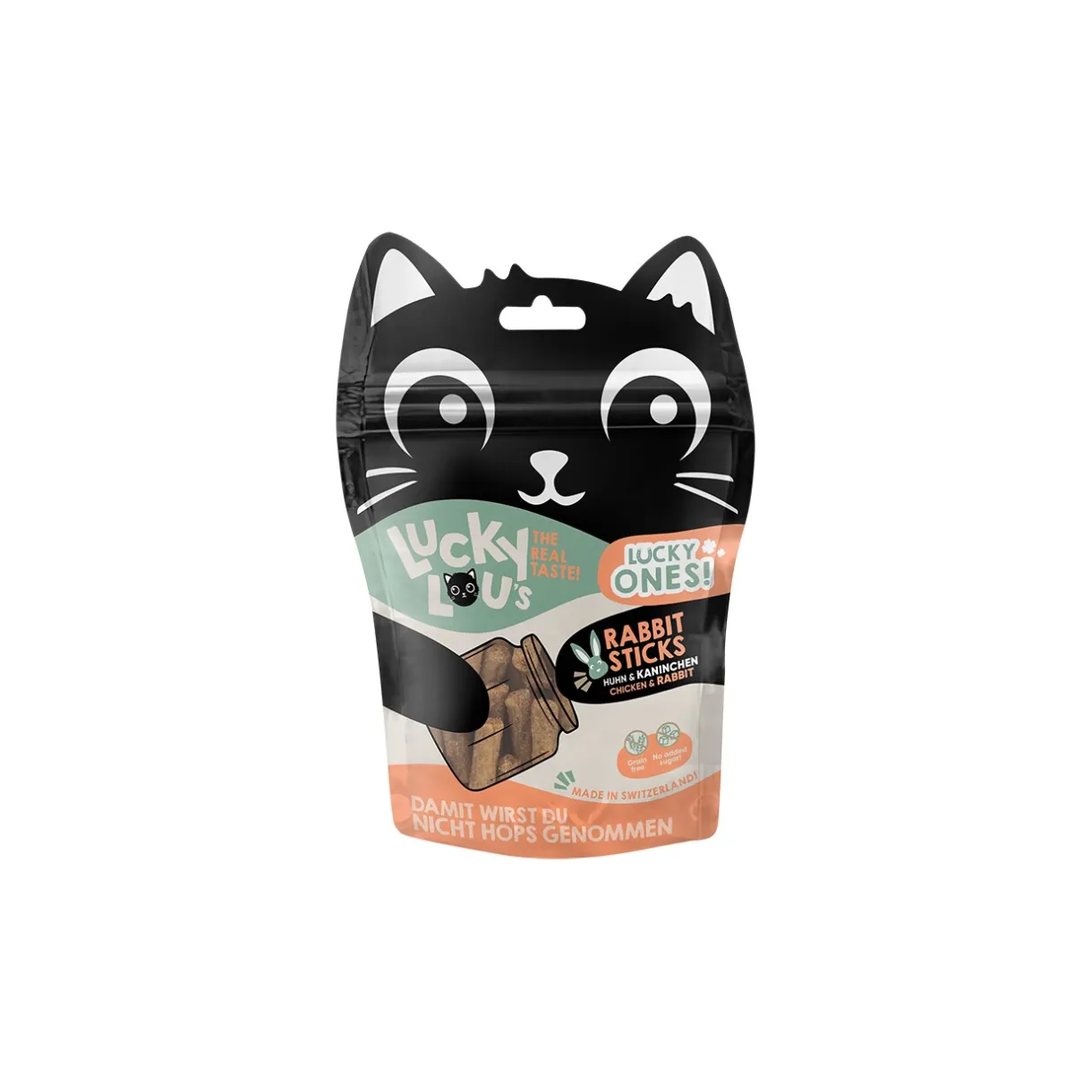 Lucky Lou Friandises^Lucky Ones Bâtonnets 8 x 50 g Poulet et lapin