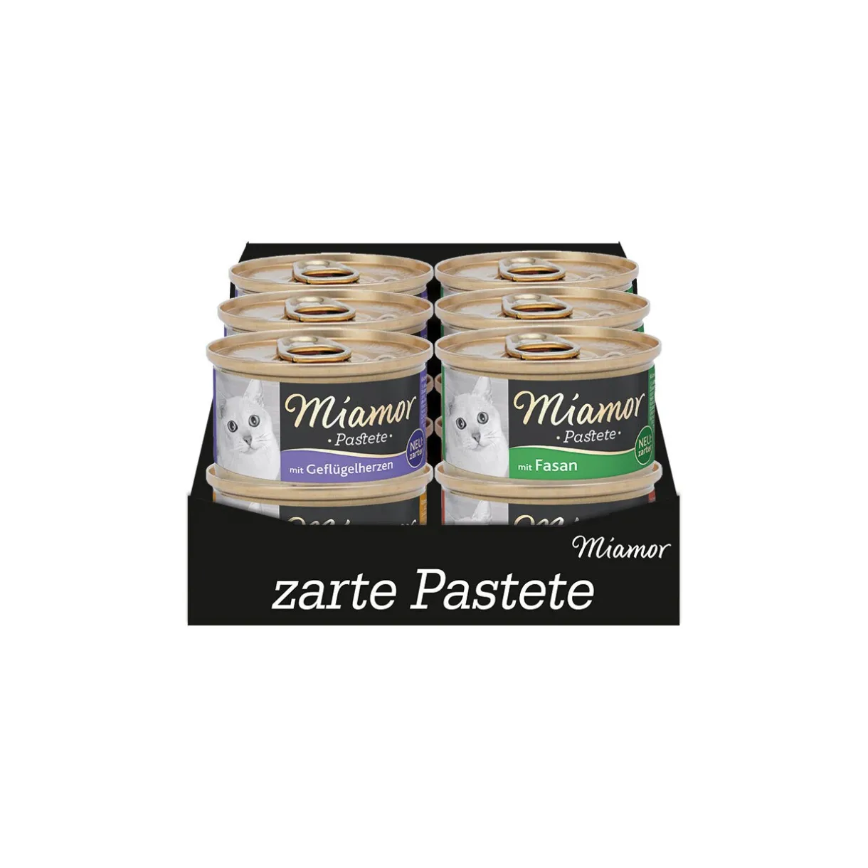 Miamor Nourriture Humide^Multibox pâté 12 x 85 g Volaille