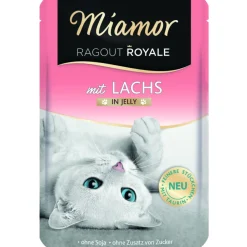 Miamor Nourriture Humide^Ragoût Royal en gelée Saumon 22x100 g