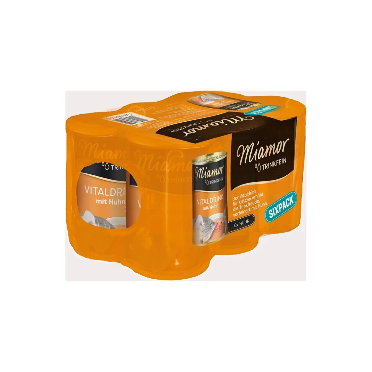 Miamor Lait Pour Chat|Friandises^Trinkfein Vitaldrink Sixpack 6x135ml Volaille