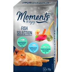 MOMENTS Nourriture Humide^Fish Selection 6 x 70 g