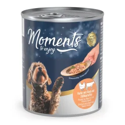 MOMENTS Nourriture Humide^nourriture humide chien adulte Bœuf 6x220 g