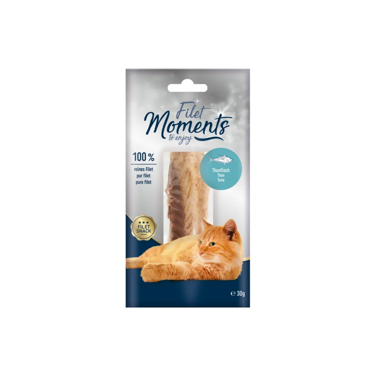 MOMENTS Friandises^Snack de Filet Thon 10x30 g