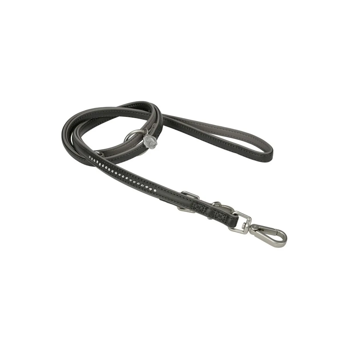 MORE Laisses|Promener Son Chiot^Laisse Deluxe anthracite XS