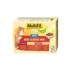 MultiFit Nourriture Humide^Adult Special Jelly Duo Classic Mix Multipack 12x100g