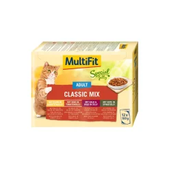 MultiFit Nourriture Humide^Adult Special Jelly Classic Mix Multipack 12x100g