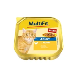 MultiFit Nourriture Humide^Barquette adulte ragout Poulet 16x100 g