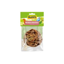MultiFit Nourriture Principale^Boule de millet et de saule 25g