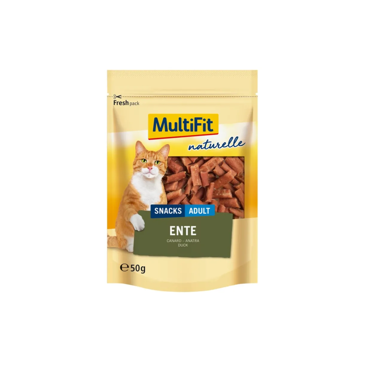 MultiFit Friandises^canard naturel 4 x 50 g