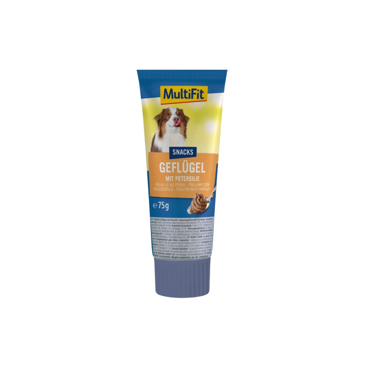 MultiFit Friandises^Crème de volaille au persil 9 x 75 g
