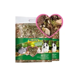 MultiFit Gamelles & Abreuvoirs|Litière & Sable^Forêt d'aiguilles 2x10 l