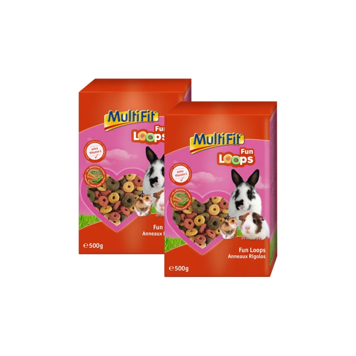 MultiFit Friandises^Fun Loops 2 x 500 g