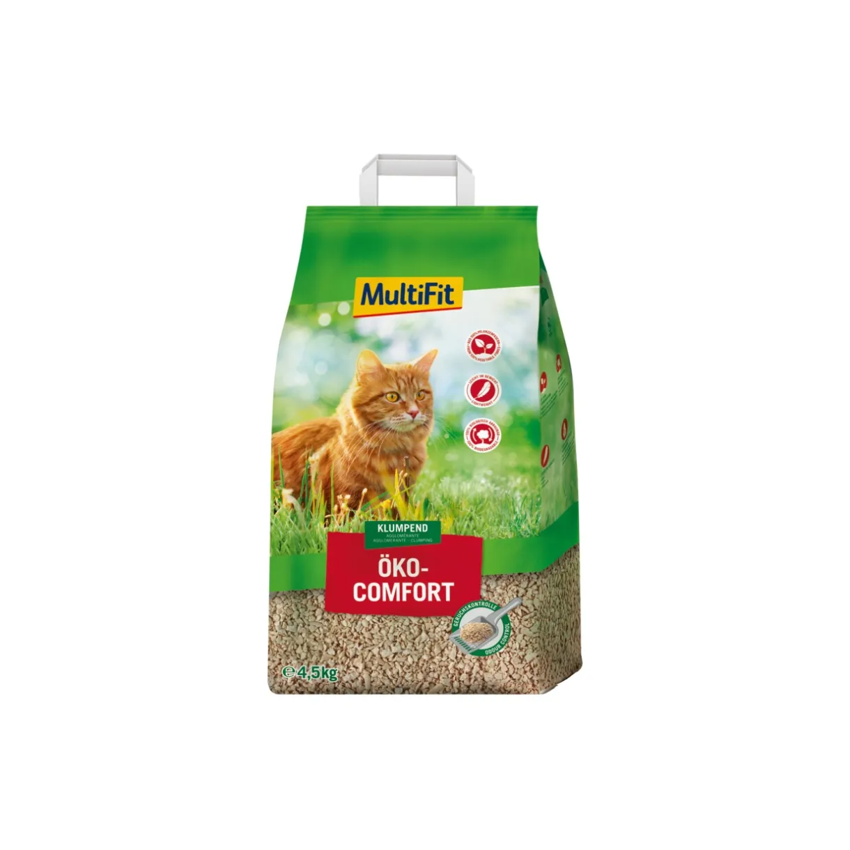 MultiFit Litière Pour Chat^Öko-Comfort 4,5 kg