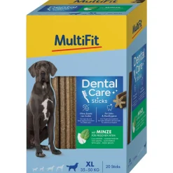 MultiFit Dentition Et Soins Dentaires|Nourriture^MultiPack de sticks Mint DentalCare XL, 20x